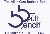 Butt Bench | The All in One Bathtub Seat